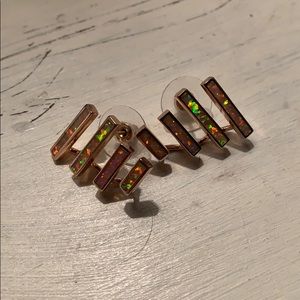 Kendra Scott Brooks Rose Gold Ear Climbers